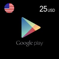 25 USD جوجل بلاي امريكي بطاقة هدايا