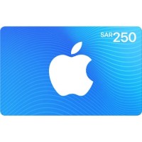 ابل SAR ‎250 بطاقة هدايا App Store & iTunes